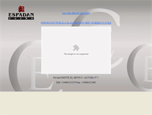 Tablet Screenshot of espadancorks.com